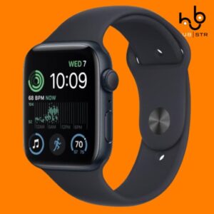 Apple Watch Series SE 2 (2022) GPS + Celular 40 mm – Alumínio Midnight – Bracelete desportiva Preto (Grade A)