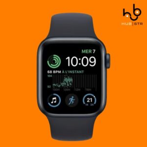 Apple Watch Series SE 2 (2022) GPS + Celular 40 mm – Alumínio Midnight – Bracelete desportiva Preto (Grade A)