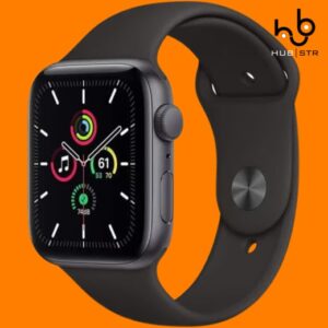 Apple Watch Series SE 2 (2022) GPS 44 mm – Alumínio Midnight – Bracelete desportiva Preto (Grade A)