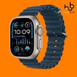 Apple Watch Ultra 2 (2023) GPS + Celular 49 mm – Titânio Titânio natural – Bracelete Ocean Azul (Grade A)