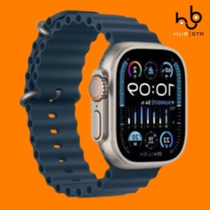 Apple Watch Ultra 2 (2023) GPS + Celular 49 mm – Titânio Titânio natural – Bracelete Ocean Azul (Grade A)